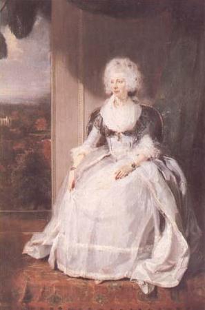 Sir Thomas Lawrence Queen Charlotte (mk25) Spain oil painting art
